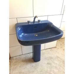 Ideal standard blue Michelangelo sinks and toilets