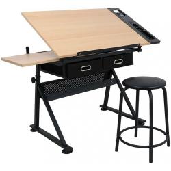 Art and drawing table/ study desk / engineering table (Adjustable)