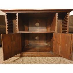 Corner TV Cabinet, Dark Wood.