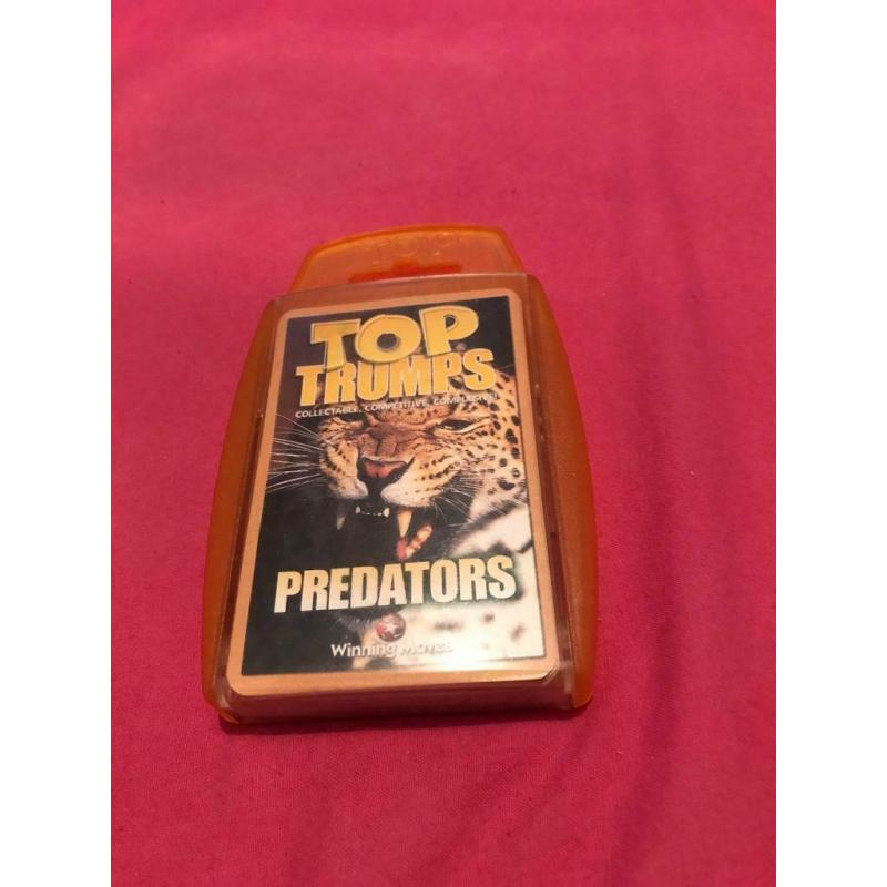 Top trumps predators