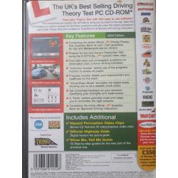 Driving Test Theory CD-ROM for cars and motorbikes