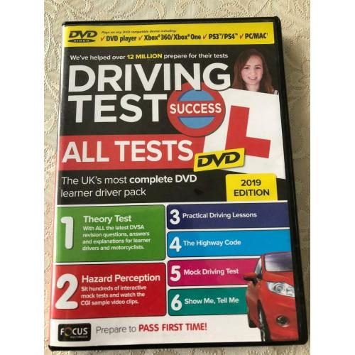 Driving test success all test kit DVD