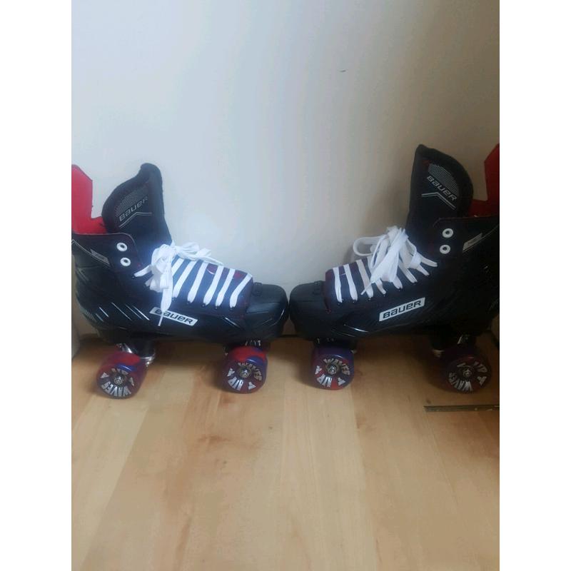 Bauer ice roller skates
