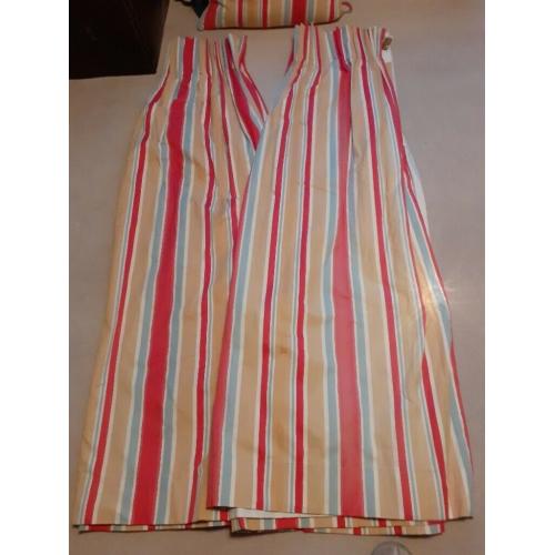 stripy curtains for sale