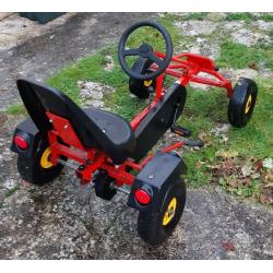 Go Kart Dino Junior robust build, red go cart gokart