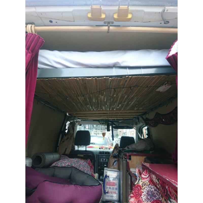 Camping Bed for Ford Transit Connect, LWB, High Roof