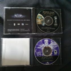 POPULOUS The Beginning+Undiscovered Worlds Pc Cd Rom Windows 95/98