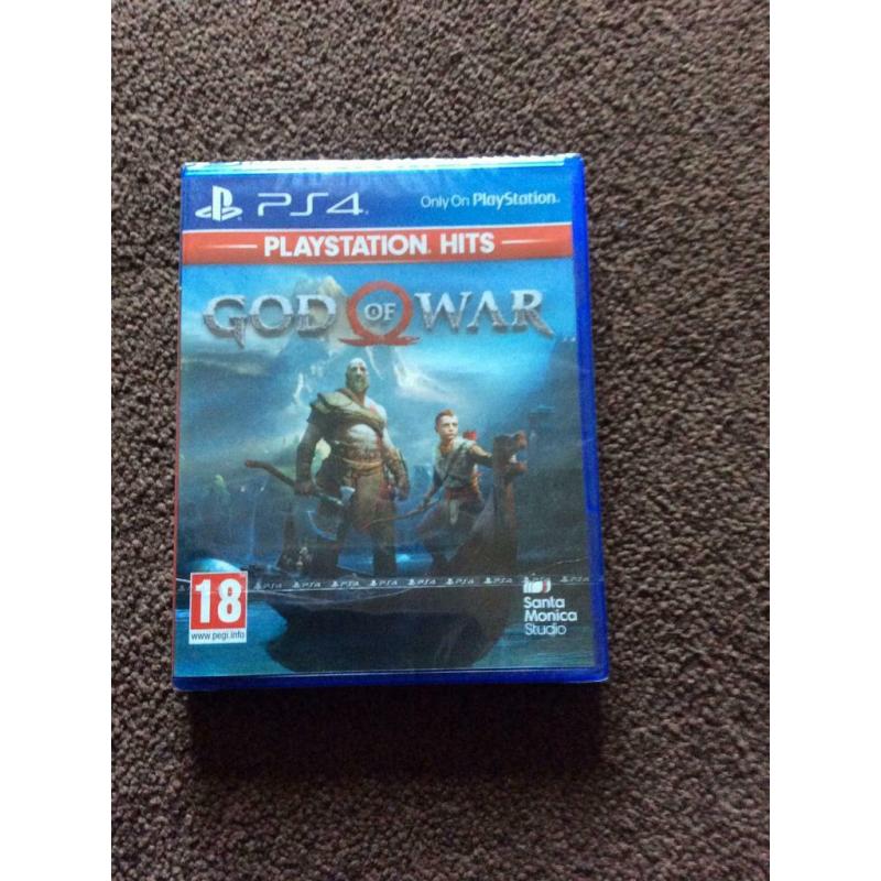 Play Station 4 - God of War Game