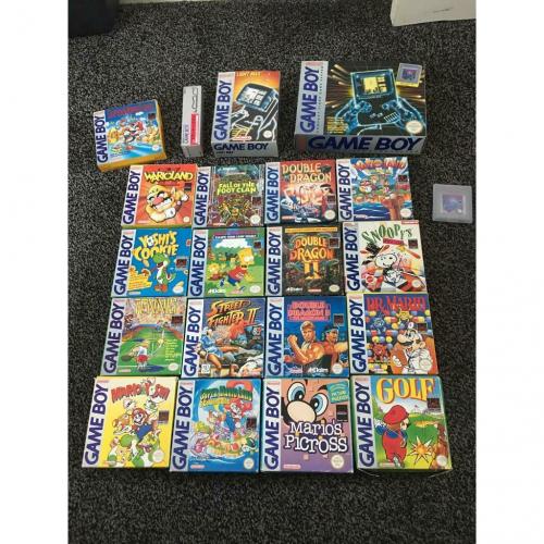 Game Boy Collection *Mint Condition* All Boxed DMG-01