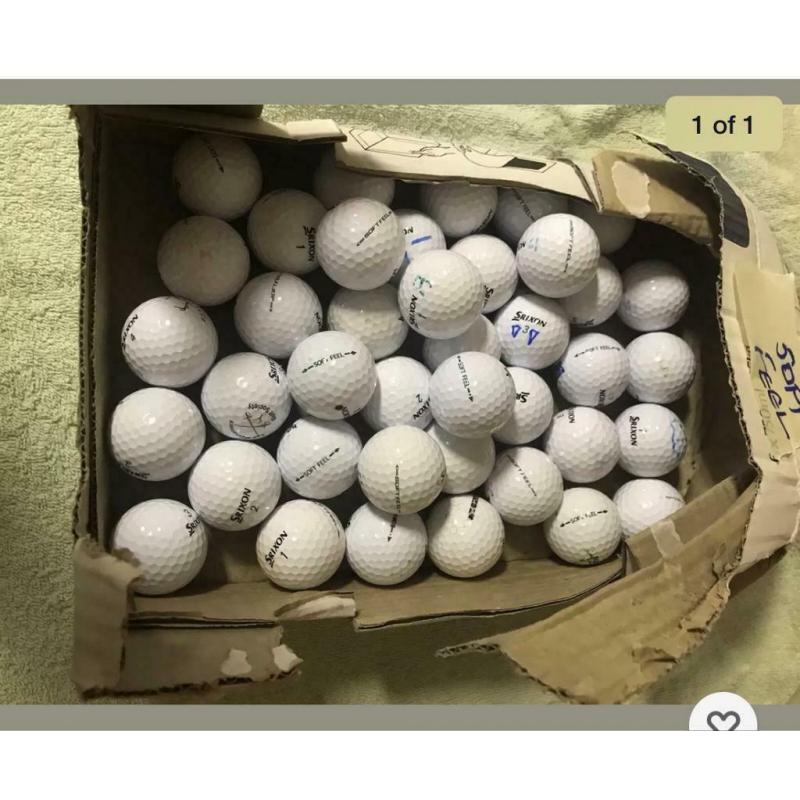 Srixon Soft Feel Golf Balls- 4 Lots of 40 Balls