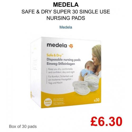 Medela soft&dry nursing pads.