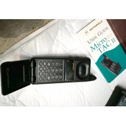Motorola micro tac 2 special edition.7500,6200,5200,2200 GSM also.