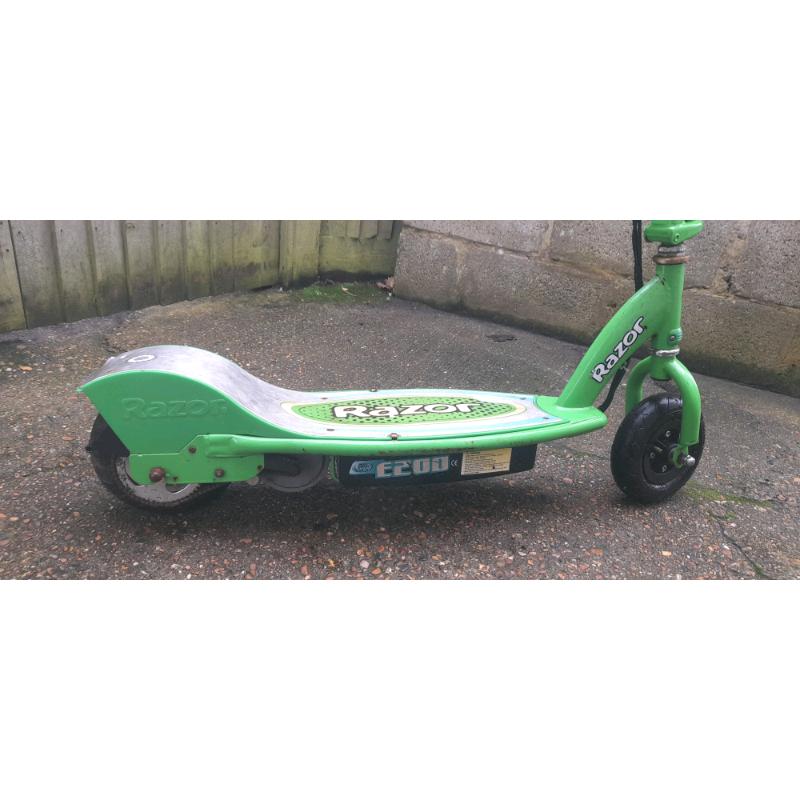 Razor E200 electric scooter