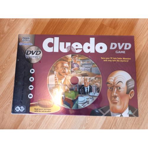 Cluedo game with DVD