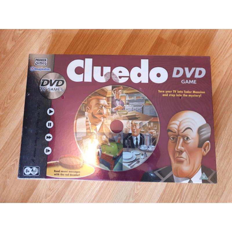 Cluedo game with DVD